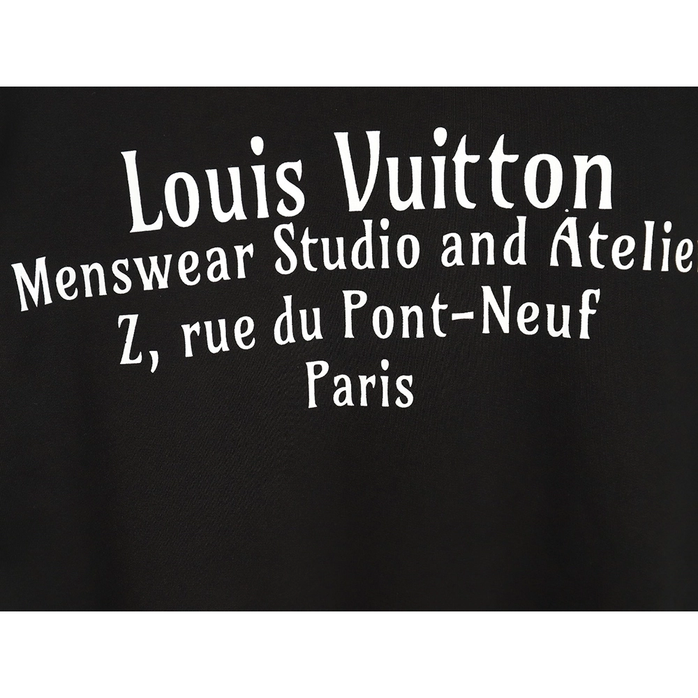 Louis vuitton limited edition slogan V letter sweatshirt TSK1,Cheap Replica Reps Louis Vuitton