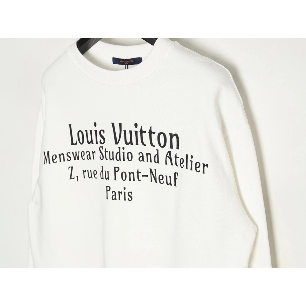 Louis vuitton limited edition slogan V letter sweatshirt,Cheap Replica Reps Louis Vuitton