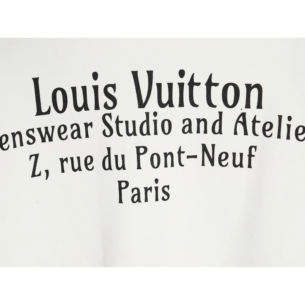 Louis vuitton limited edition slogan V letter sweatshirt,Cheap Replica Reps Louis Vuitton