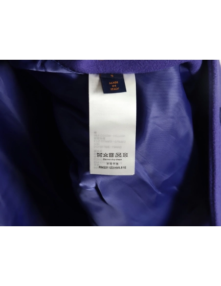 Louis vuitton baseball jacket with lettering logo TSK2,Cheap Replica Reps Louis Vuitton