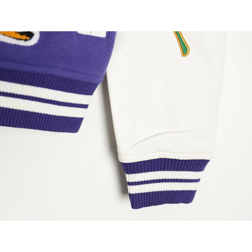 Louis vuitton baseball jacket with lettering logo TSK2,Cheap Replica Reps Louis Vuitton