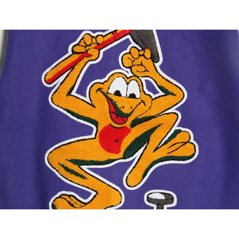 Louis vuitton baseball jacket with lettering logo TSK2,Cheap Replica Reps Louis Vuitton