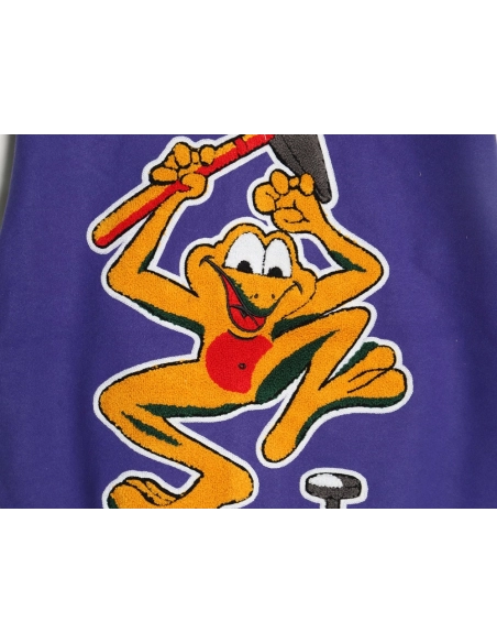 Louis vuitton baseball jacket with lettering logo TSK2,Cheap Replica Reps Louis Vuitton