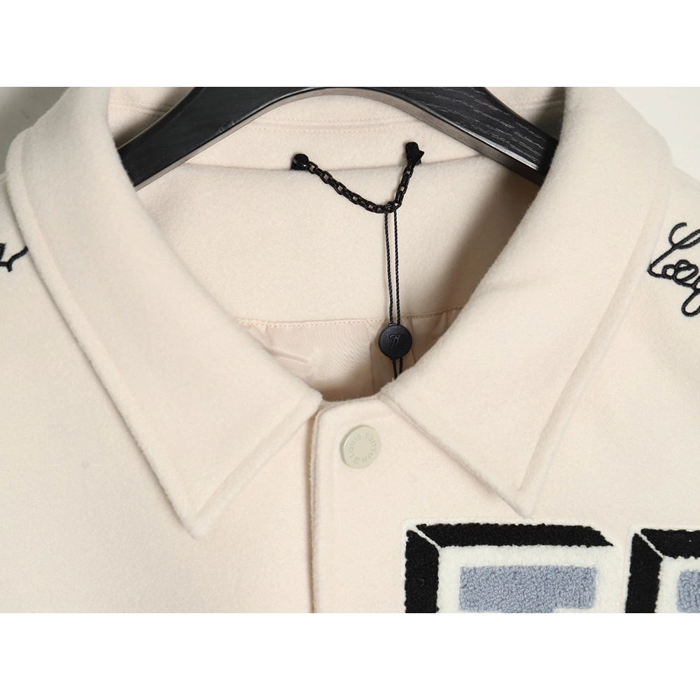 Louis vuitton baseball jacket with lettering logo,Cheap Replica Reps Louis Vuitton