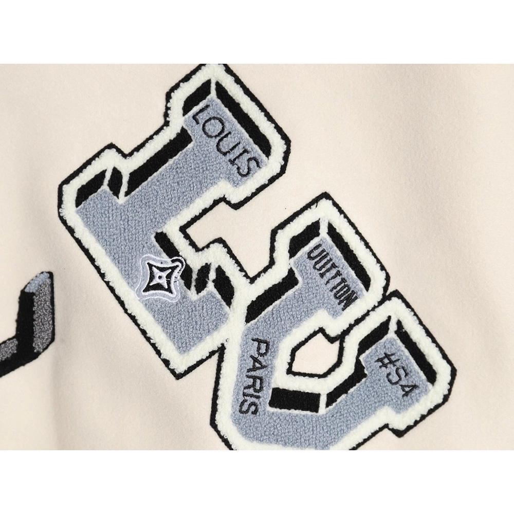 Louis vuitton baseball jacket with lettering logo,Cheap Replica Reps Louis Vuitton