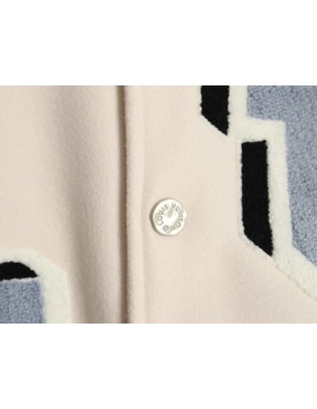 Louis vuitton baseball jacket with lettering logo,Cheap Replica Reps Louis Vuitton