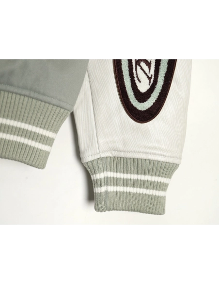 Louis vuitton devils eye geometric heavy embroidery baseball jacket,Cheap Replica Reps Louis Vuitton