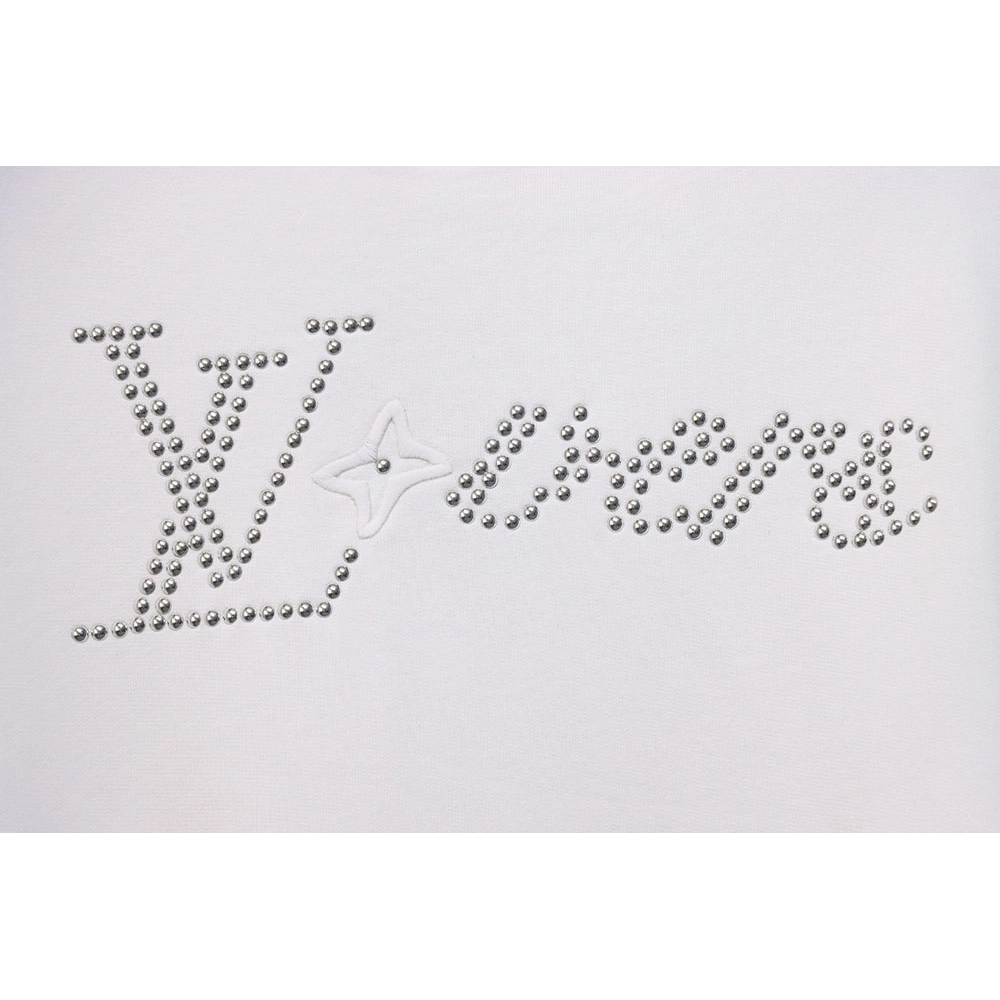 Louis Vuitton longsleeved sweatshirt with metal studs TSK1,Cheap Replica Reps Louis Vuitton