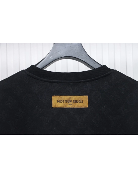 Louis Vuitton Checkerboard Crew Neck Sweatshirt,Cheap Replica Reps Louis Vuitton