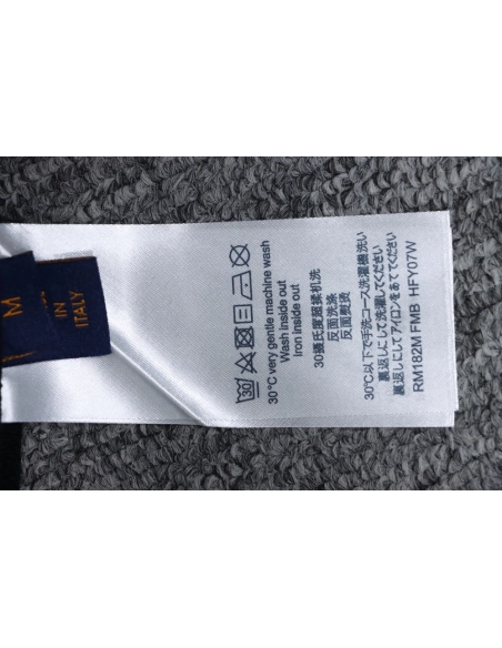 Louis Vuitton embroidered logo crew neck sweatshirt TSK1,Cheap Replica Reps Louis Vuitton