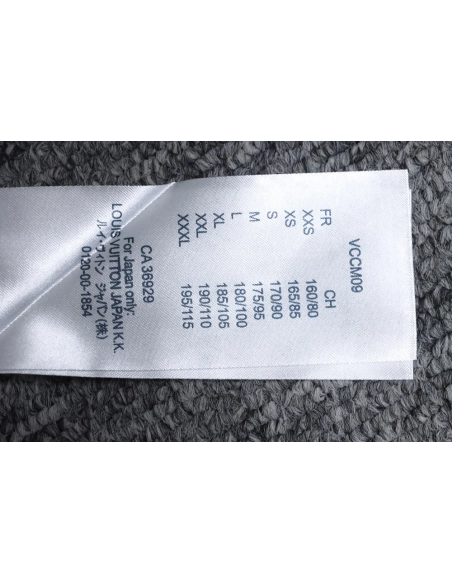 Louis Vuitton embroidered logo crew neck sweatshirt TSK1,Cheap Replica Reps Louis Vuitton