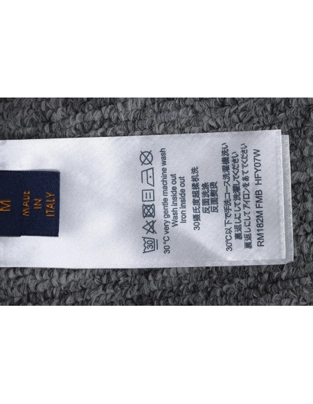 Louis Vuitton embroidered logo crew neck sweatshirt,Cheap Replica Reps Louis Vuitton