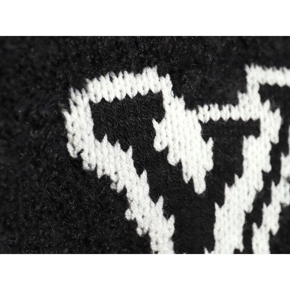 Louis Vuitton Logo Knit Crewneck Sweater TSK1,Cheap Replica Reps Louis Vuitton