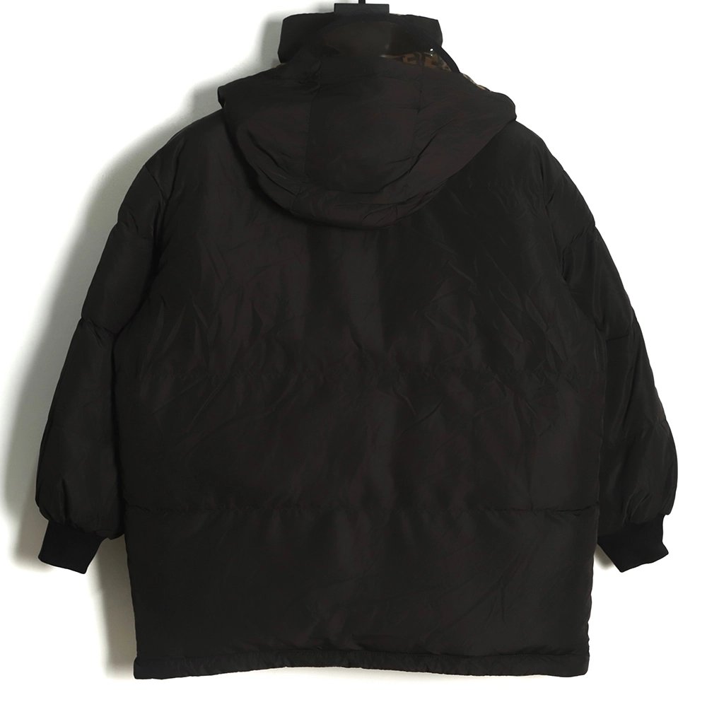 Fendi classic double F monogram doublesided down jacket TSK1,Cheap Replica Reps Fendi