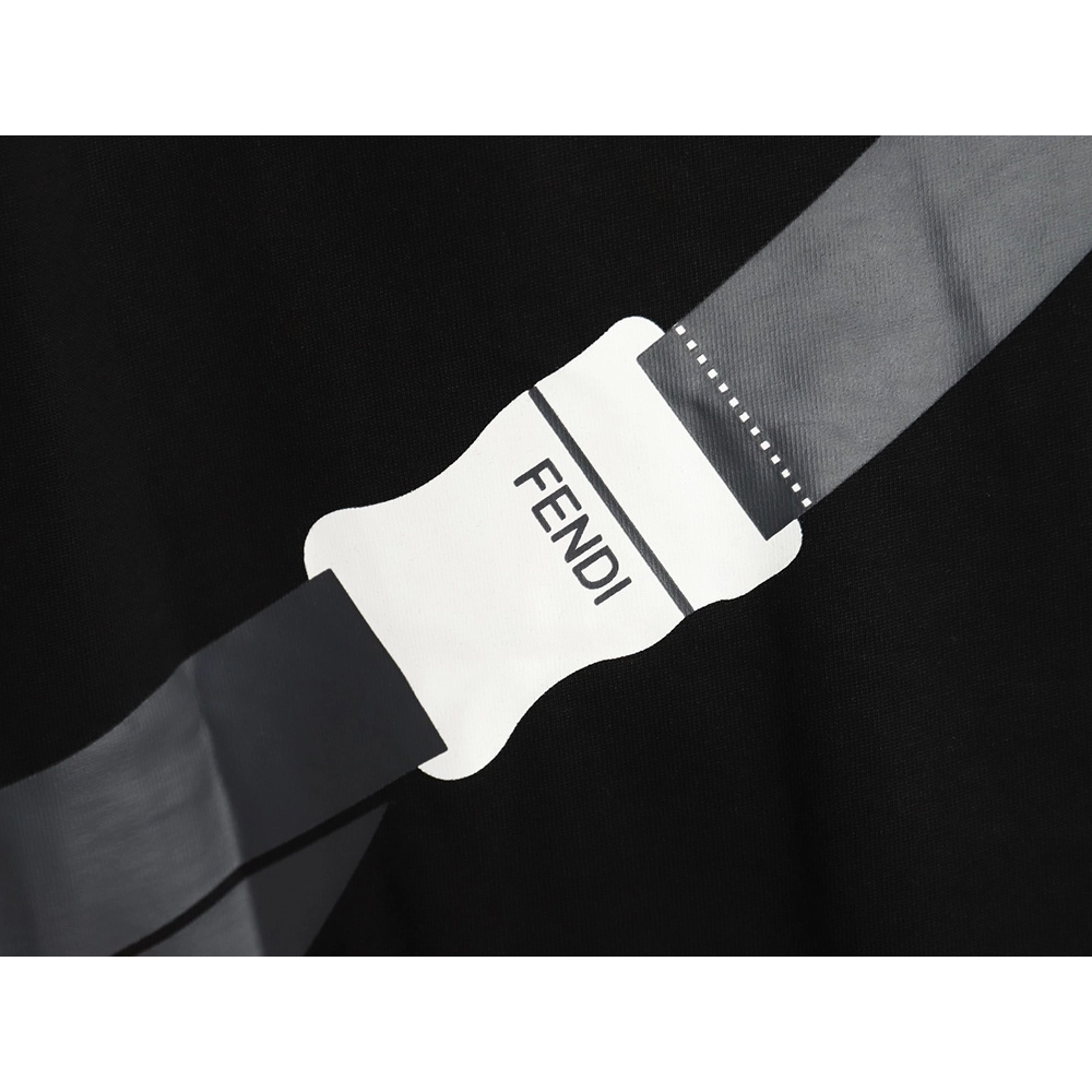 Fendi chest bag print short sleeve TSK1,Cheap Replica Reps Fendi