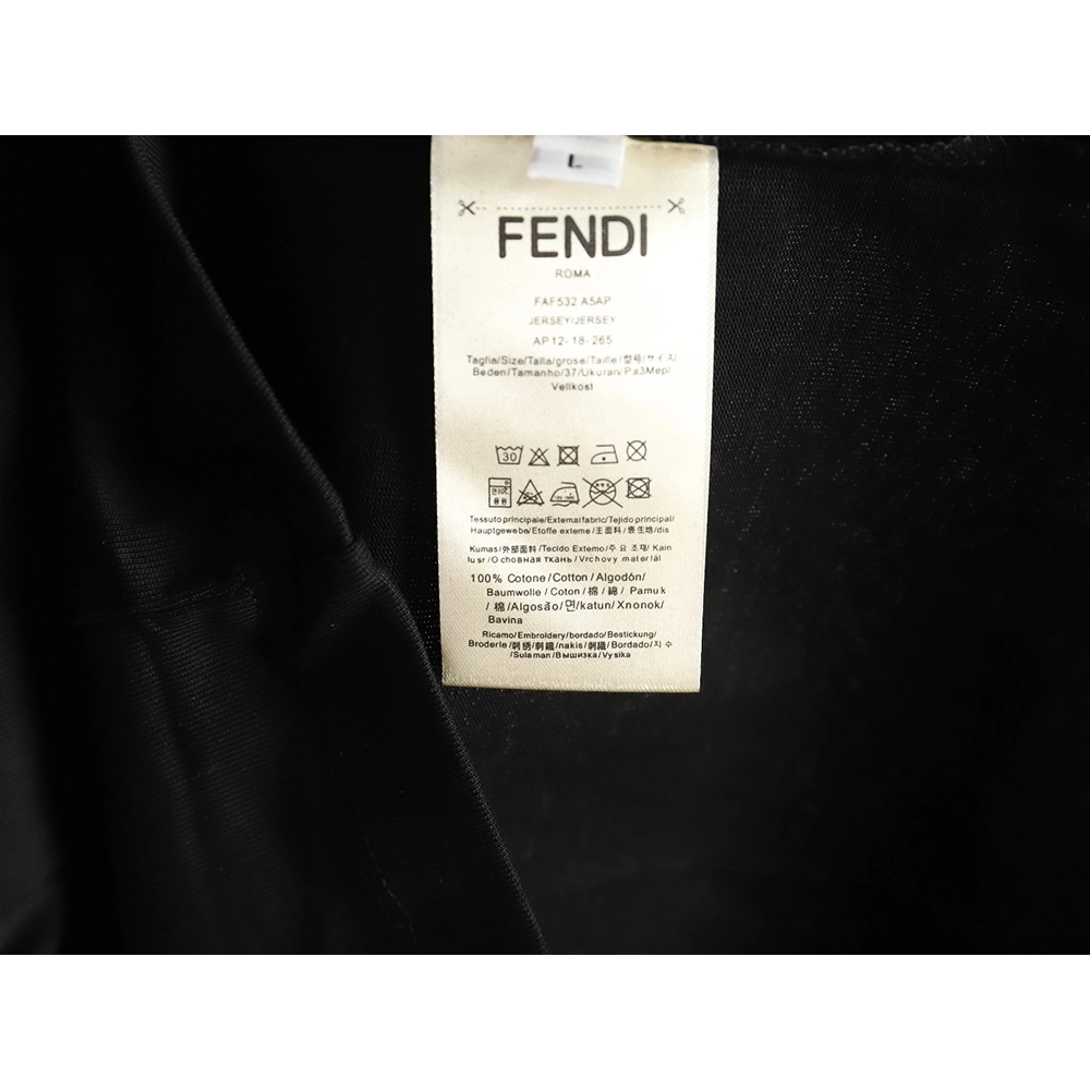 Fendi chest bag print short sleeve TSK1,Cheap Replica Reps Fendi