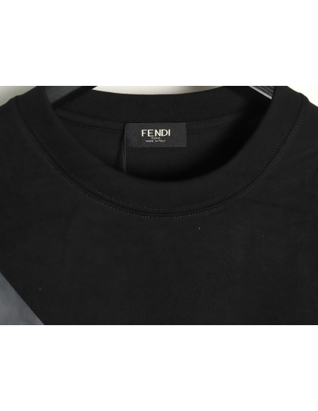 Fendi chest bag print short sleeve TSK1,Cheap Replica Reps Fendi