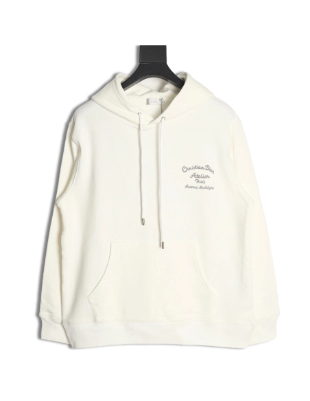 Dior embroidered hoodie,Cheap Replica Reps Dior
