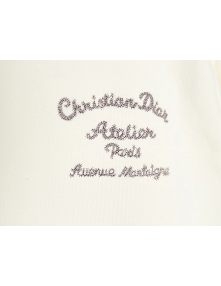 Dior embroidered hoodie,Cheap Replica Reps Dior