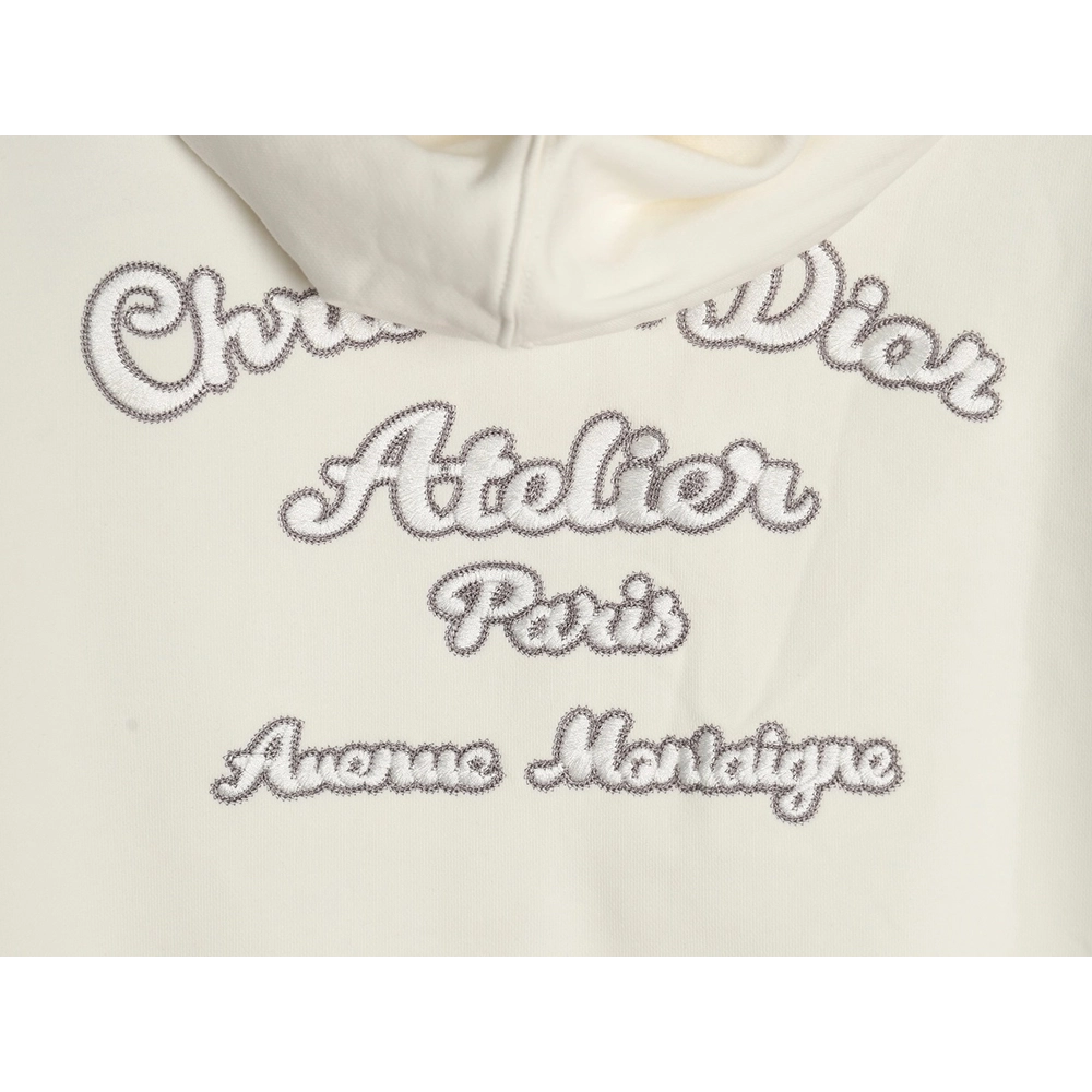 Dior embroidered hoodie,Cheap Replica Reps Dior