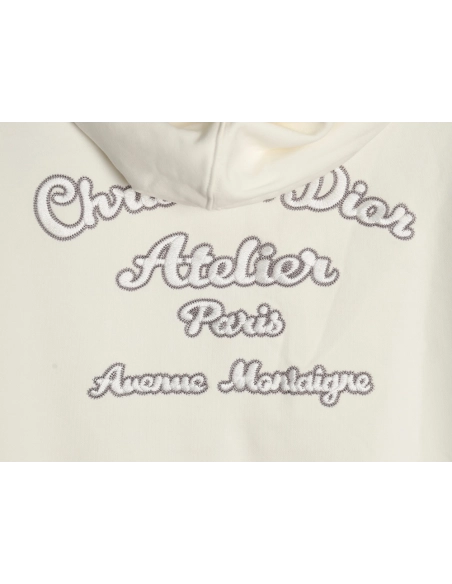 Dior embroidered hoodie,Cheap Replica Reps Dior