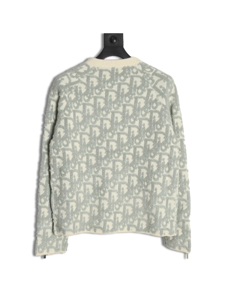 Dior all over print zip up sweater,Cheap Replica Reps Dior