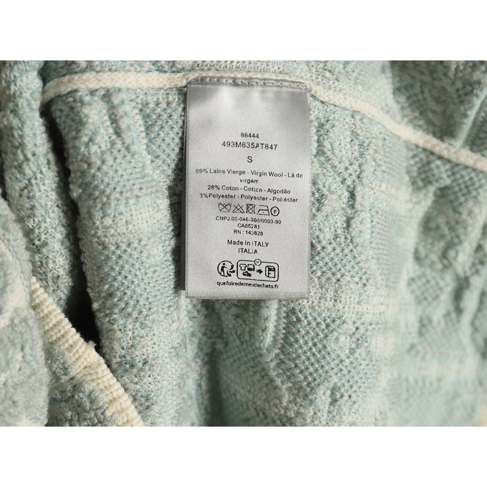 Dior all over print zip up sweater,Cheap Replica Reps Dior