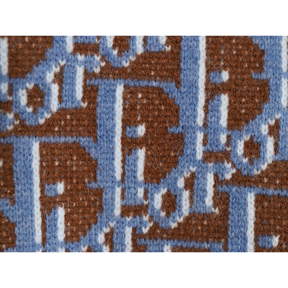 Dior monogram jacquard crew neck sweater TSK1,Cheap Replica Reps Dior