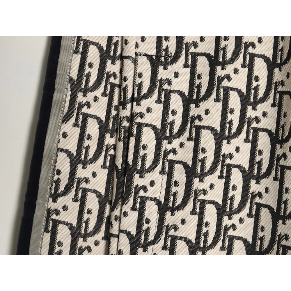 Dior allover jacquard side webbing jacket set (apricot),Cheap Replica Reps Dior