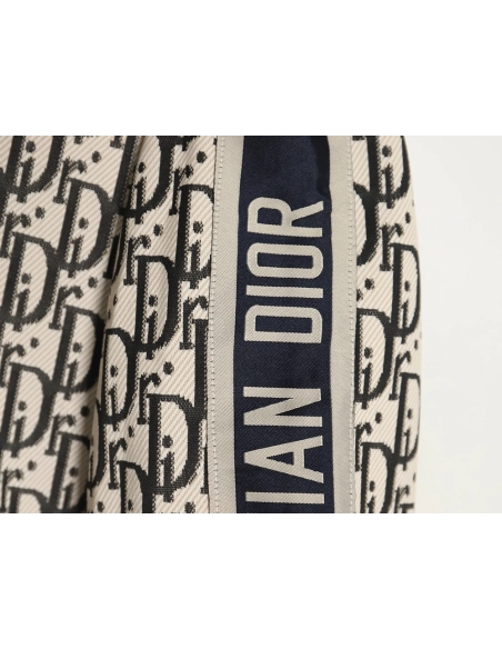 Dior allover jacquard side webbing jacket set (apricot),Cheap Replica Reps Dior