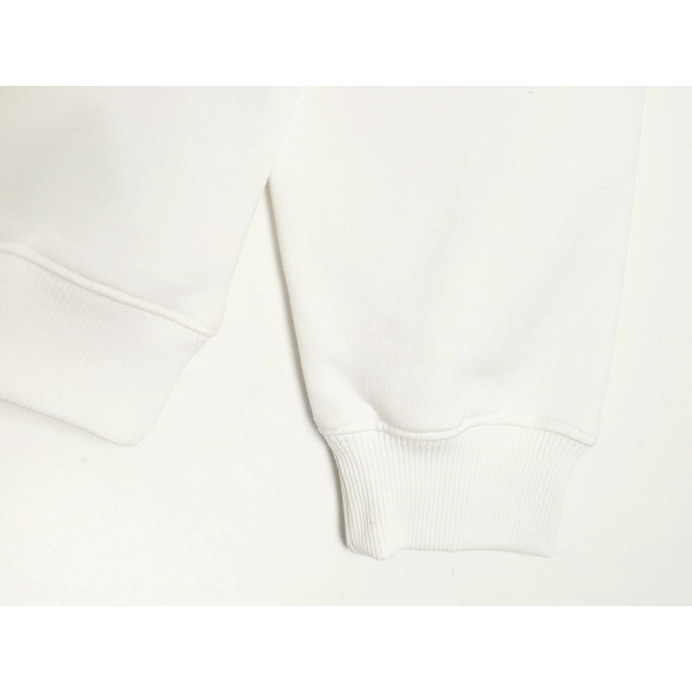 Dior Silver Logo Embroidered Crew Neck Plush Sweatshirt,Cheap Replica Reps Dior