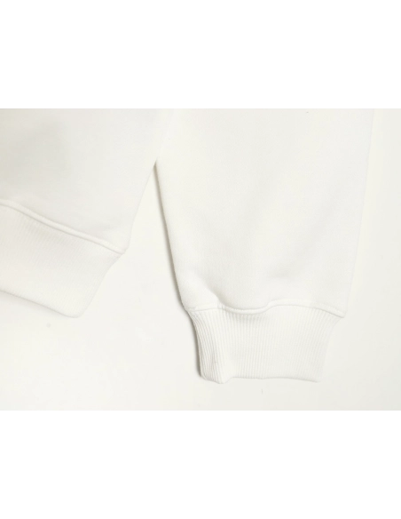 Dior Silver Logo Embroidered Crew Neck Plush Sweatshirt,Cheap Replica Reps Dior