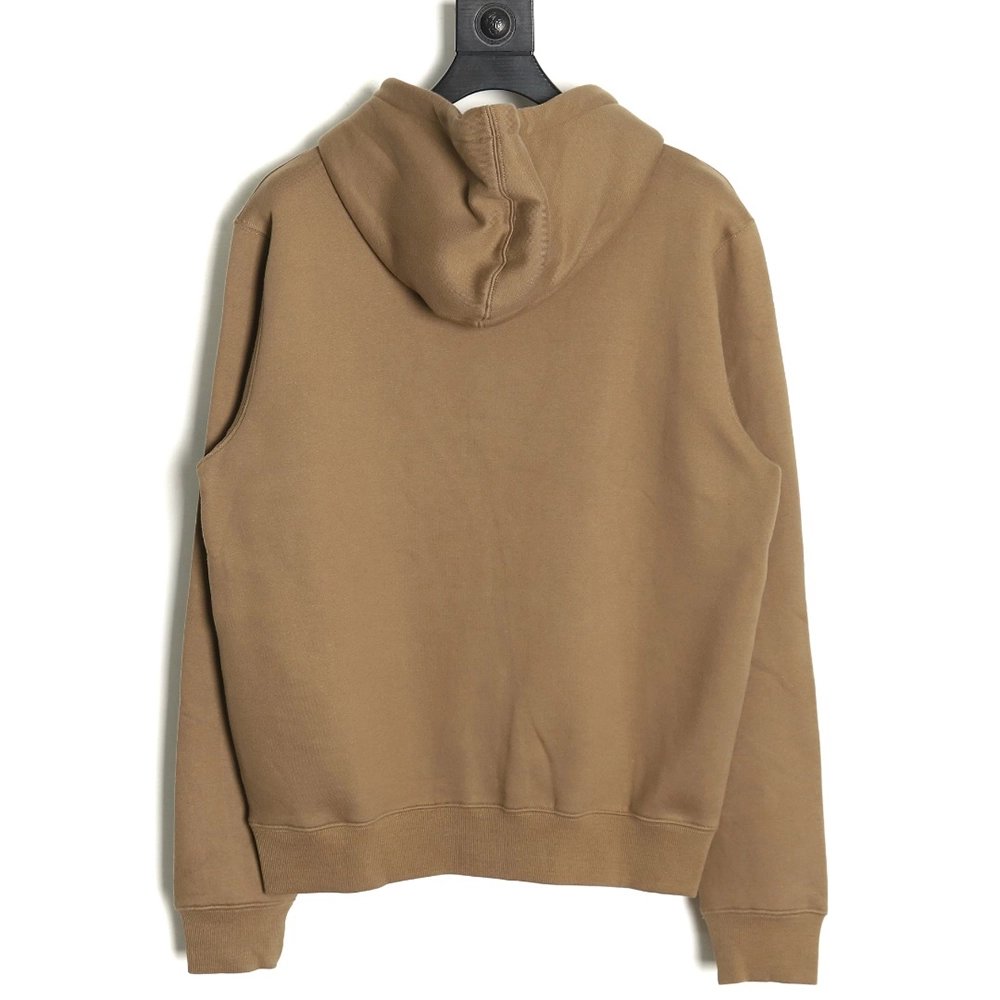 Dior CD monogram embroidered fleece hoodie TSK1,Cheap Replica Reps Dior