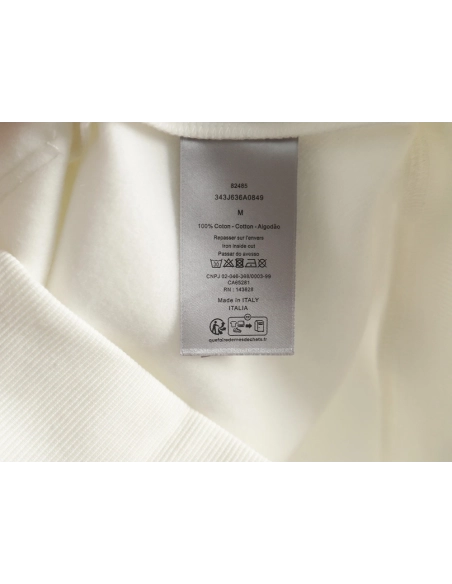 Dior CD monogram embroidered fleece hoodie,Cheap Replica Reps Dior