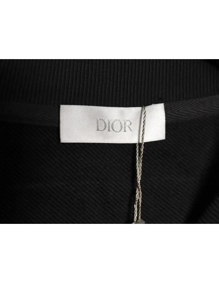 Dior round neck sweatshirt with block letter embroidery,Cheap Replica Reps Dior