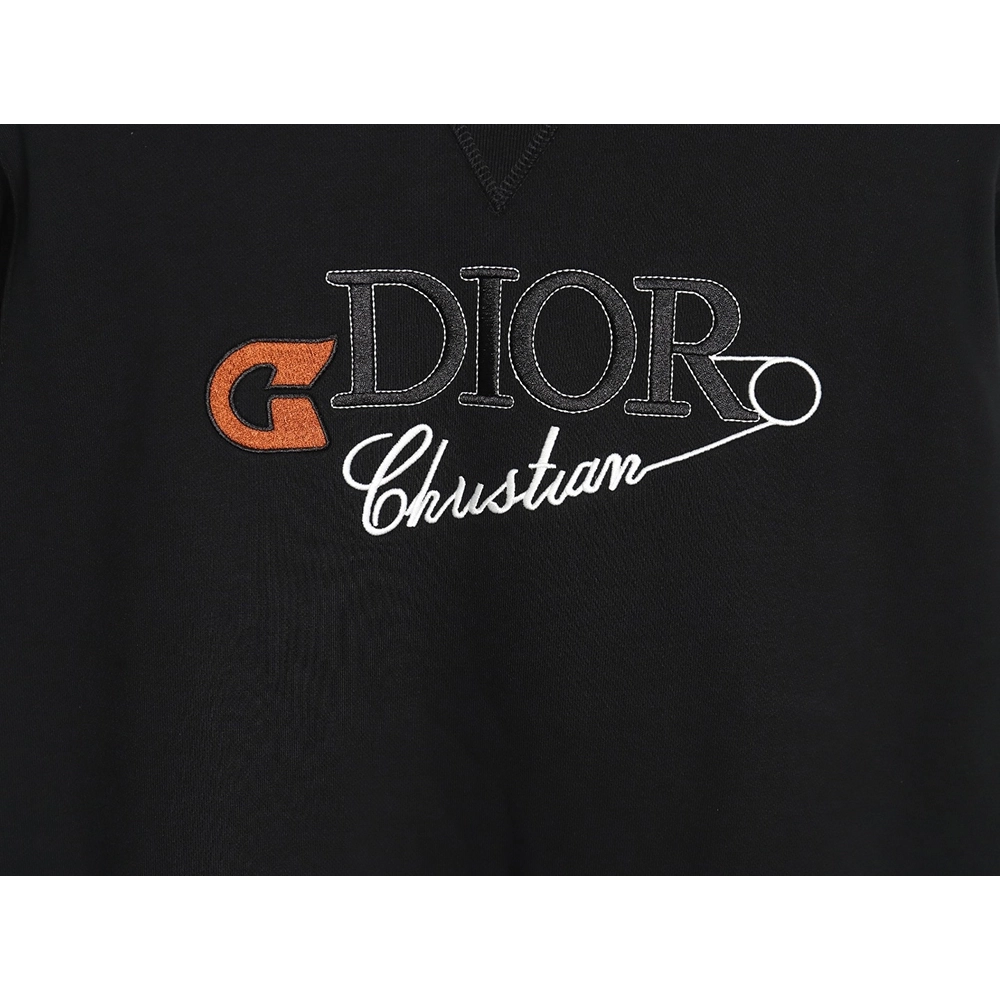 Dior safety pin embroidered crew neck sweatshirt,Cheap Replica Reps Dior