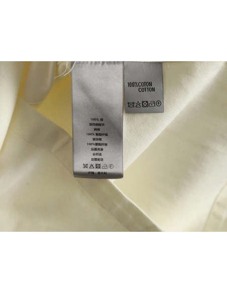 Dior beige cotton denim shirt,Cheap Replica Reps Dior