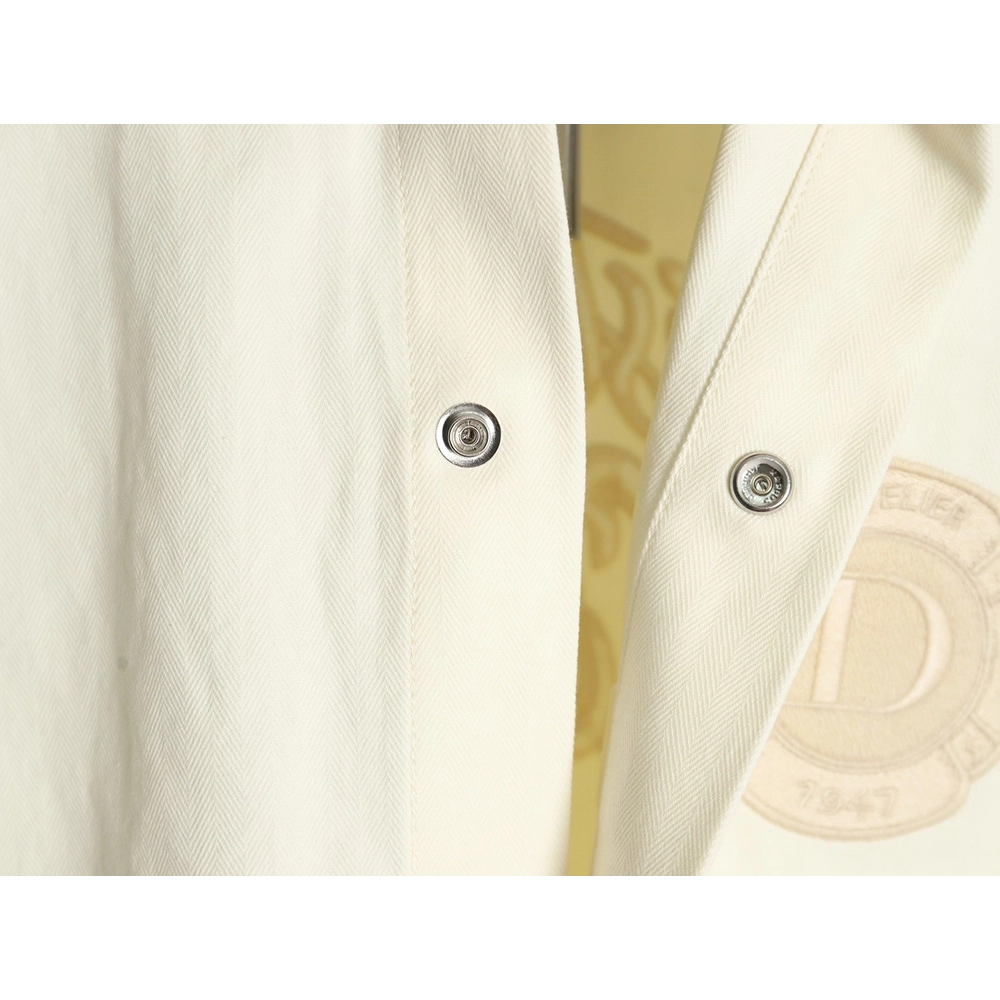 Dior beige cotton denim shirt,Cheap Replica Reps Dior