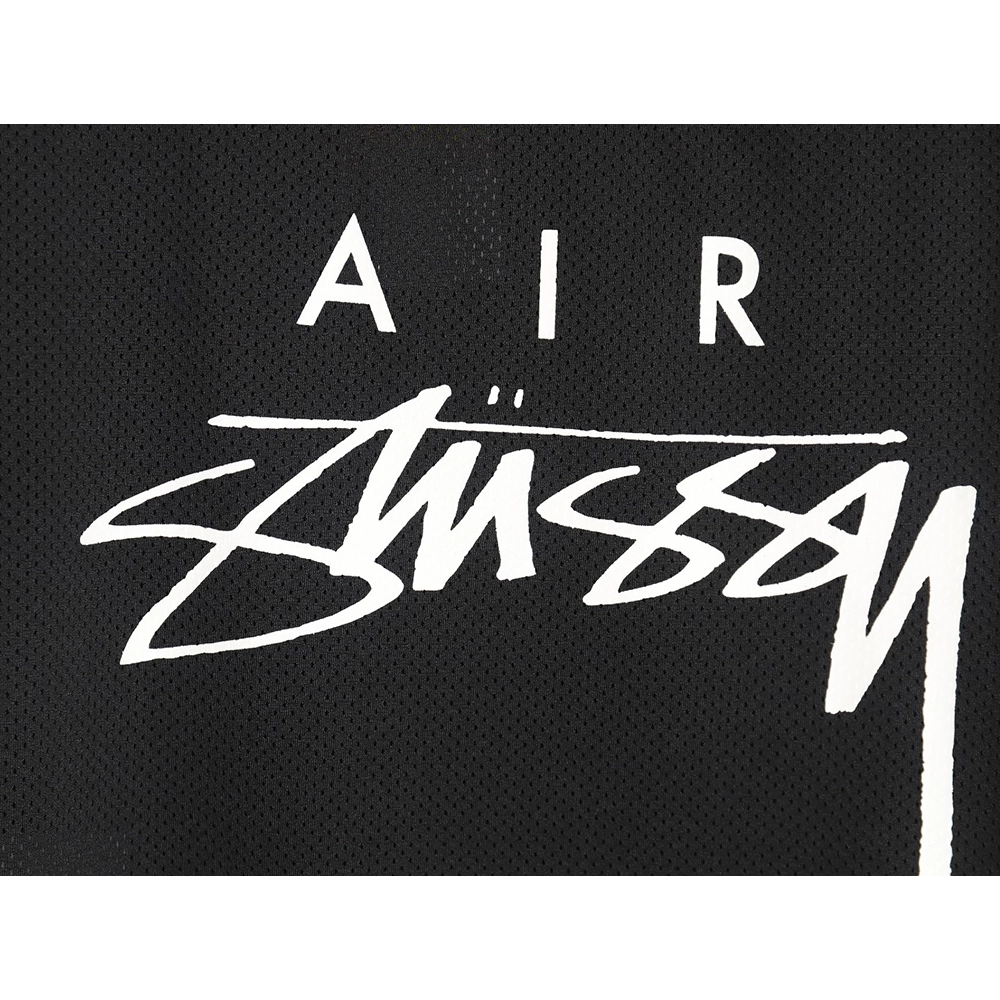 Stussy x Nike joint mesh longsleeved Tshirt TSK1,Cheap Replica Reps Stussy