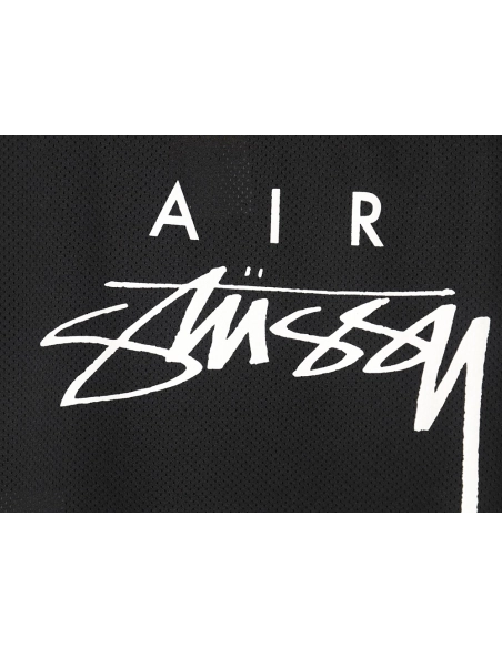 Stussy x Nike joint mesh longsleeved Tshirt TSK1,Cheap Replica Reps Stussy