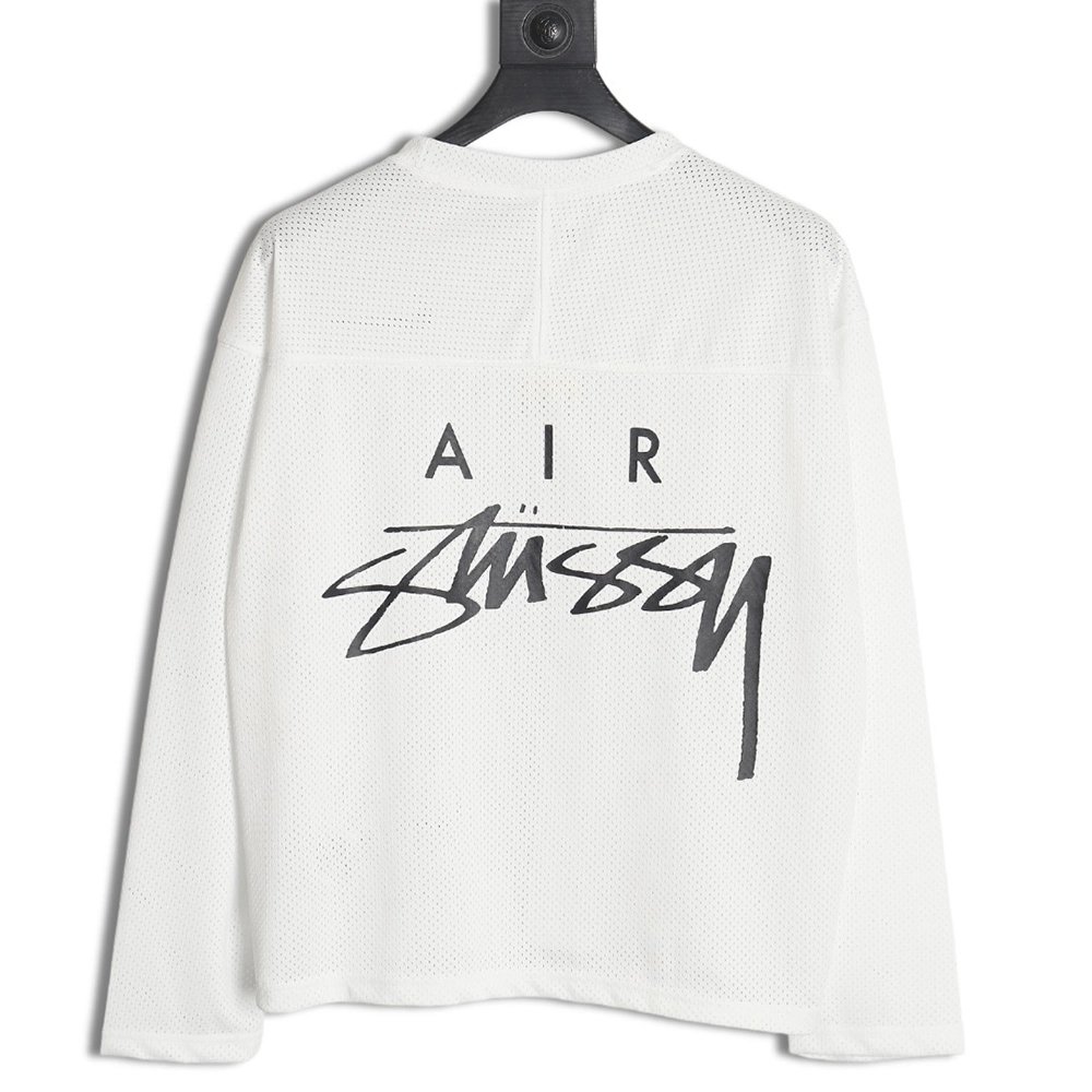 Stussy x Nike joint mesh longsleeved Tshirt,Cheap Replica Reps Stussy