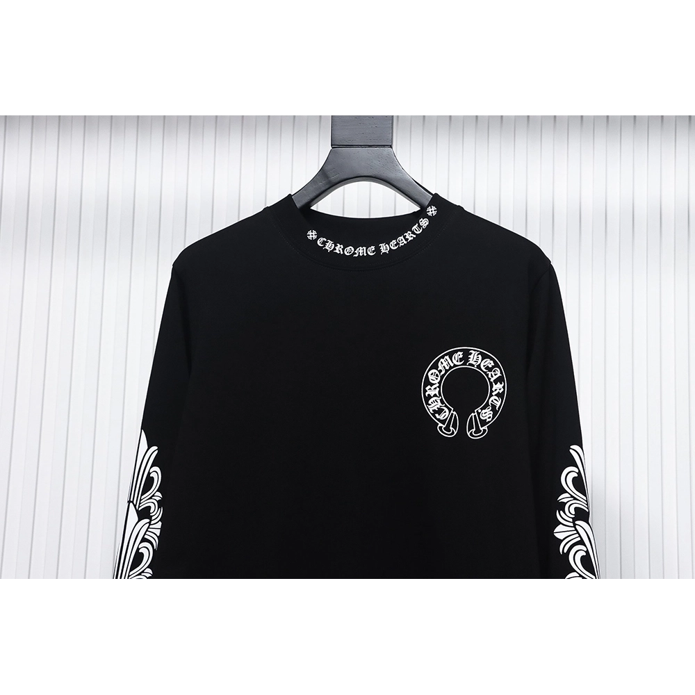 Chrome hearts cross flower arm long sleeves,Cheap Replica Reps Chrome Hearts
