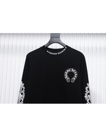 Chrome hearts cross flower arm long sleeves,Cheap Replica Reps Chrome Hearts