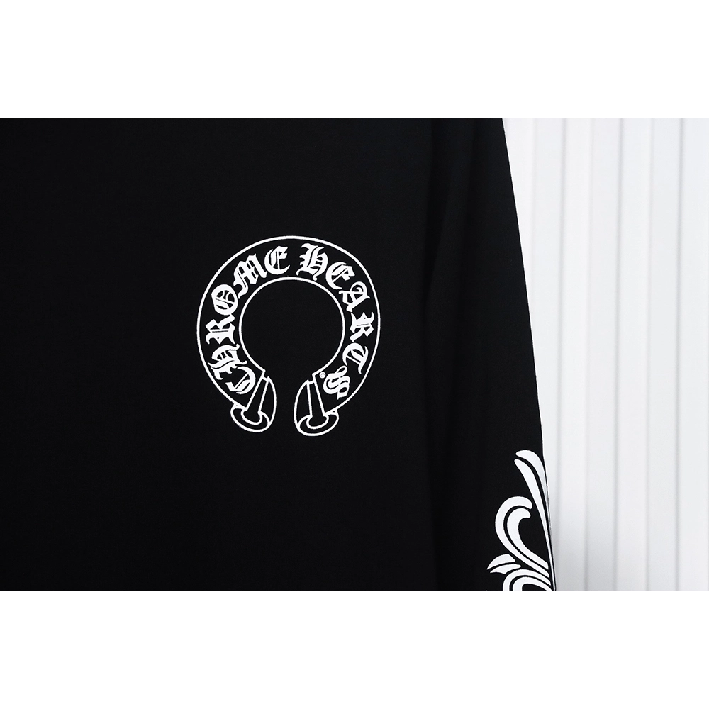 Chrome hearts cross flower arm long sleeves,Cheap Replica Reps Chrome Hearts