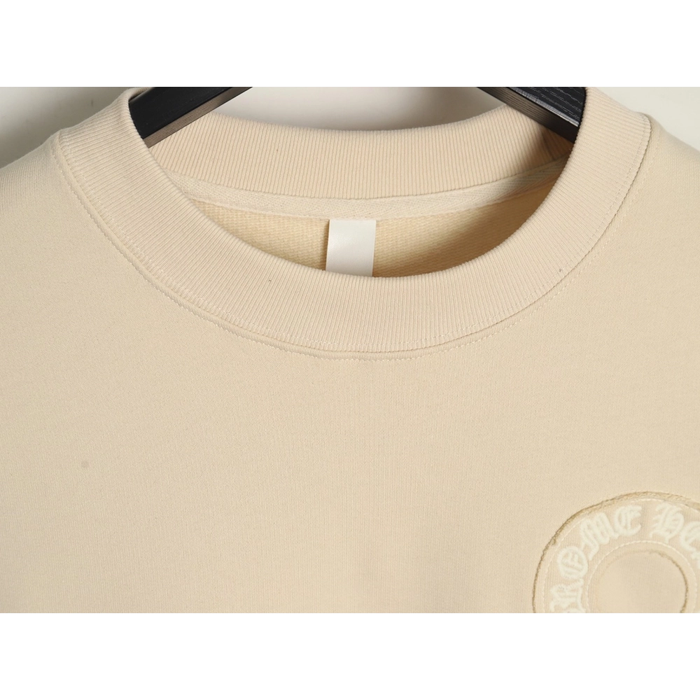 Chrome Hearts distressed burnout patch sweatshirt,Cheap Replica Reps Chrome Hearts