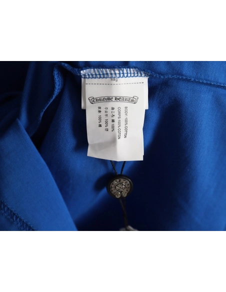 Chrome Hearts scroll banner dopamine color pocket Tshirt,Cheap Replica Reps Chrome Hearts