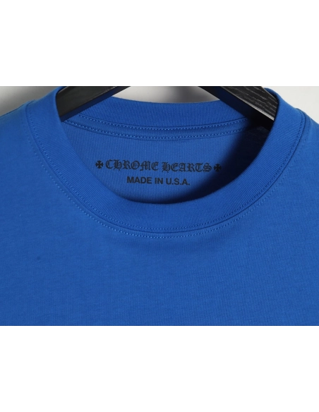 Chrome Hearts scroll banner dopamine color pocket Tshirt,Cheap Replica Reps Chrome Hearts