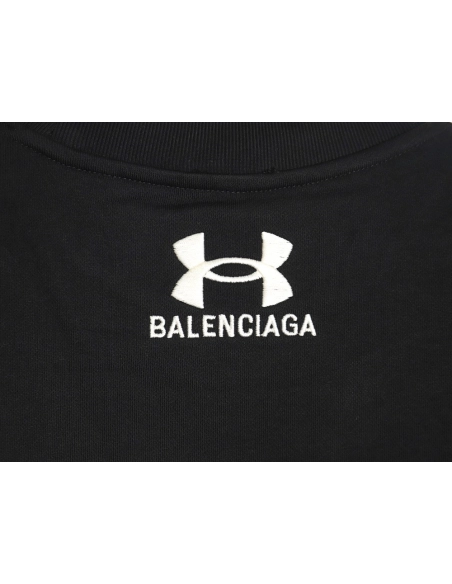 Balenciaga Under Armour Embroidered Sweatshirt,Cheap Replica Reps Balenciaga
