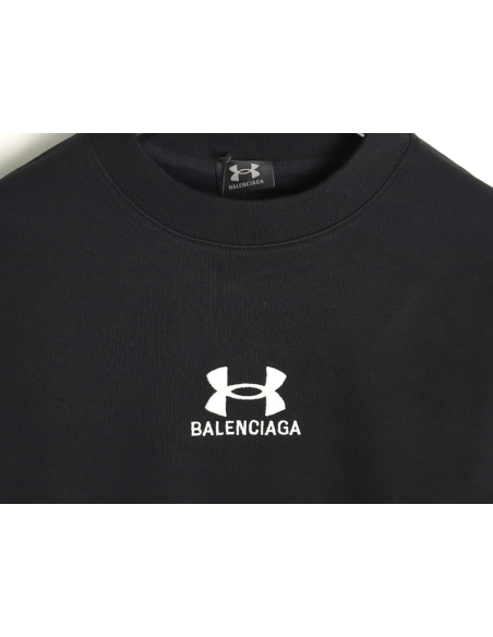 Balenciaga Under Armour Embroidered Sweatshirt,Cheap Replica Reps Balenciaga