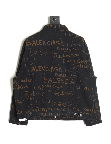 Balenciaga allover printed jacket,Cheap Replica Reps Balenciaga